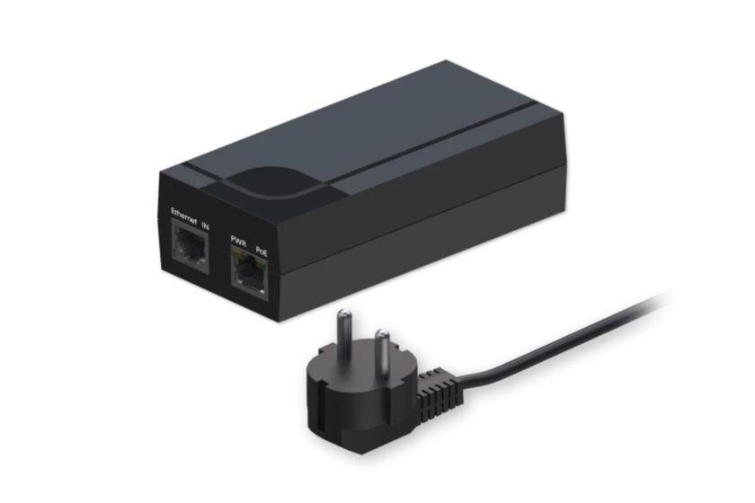 Single Port PoE Injector, IEEE 802.3af, 15W, EU