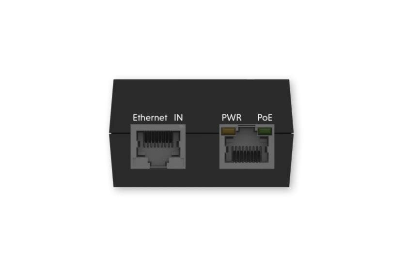 Single Port PoE Injector, IEEE 802.3af, 15W, EU