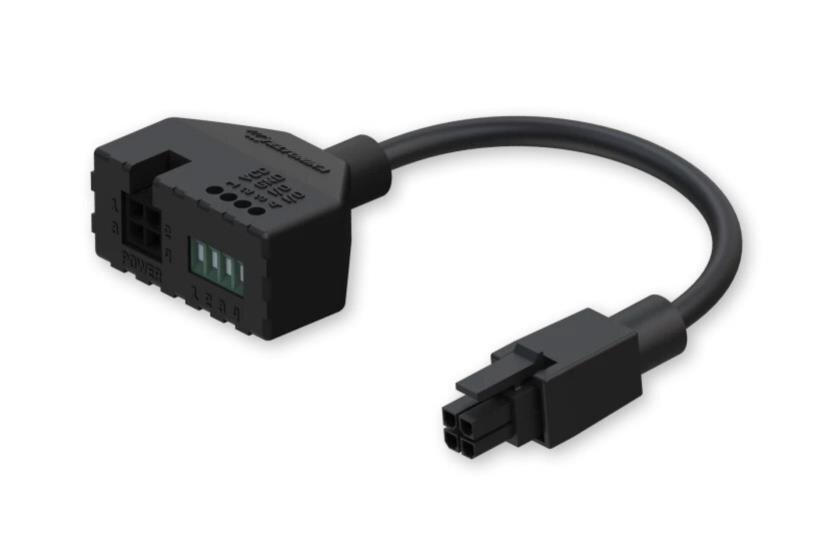 Stromadapter 4-Pin mit I/O Zugriff