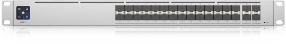 UniFi Aggregation Switch, Layer3, 4x 25Gbit SFP28 Ports + 28x 10Gbit SFP+ Ports