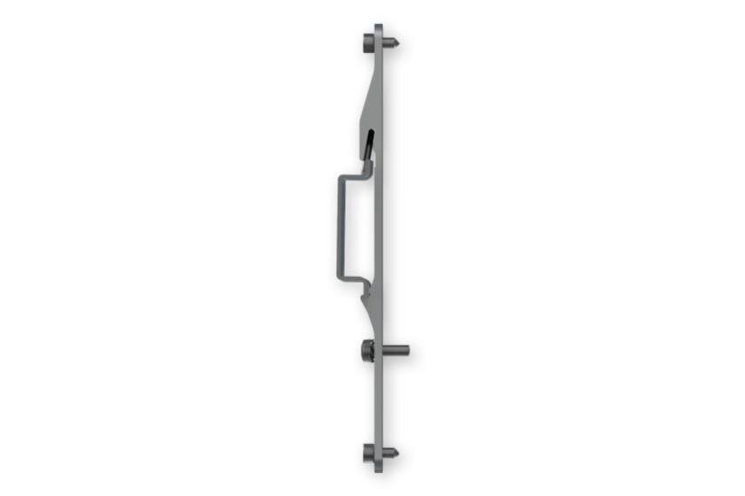 TSW1 Rückwand mit DIN-Hutschienenhalter