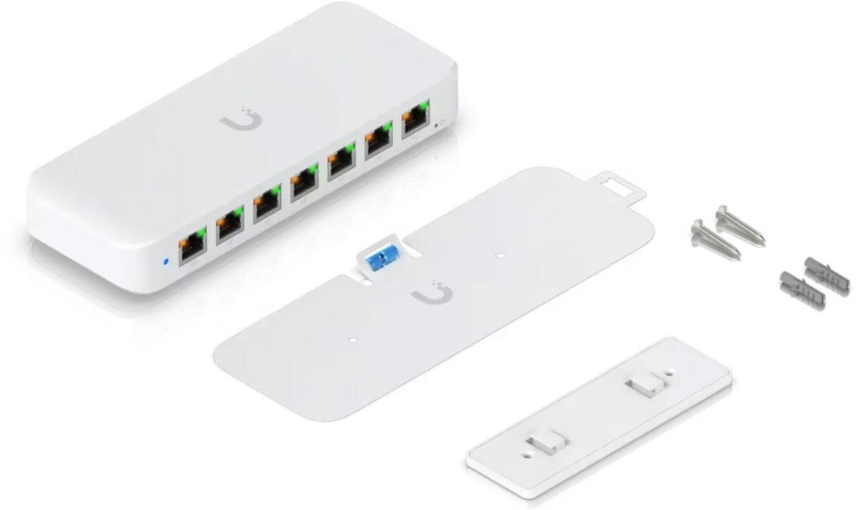 UniFi USW-Ultra PoE 8-Port Gigabit Layer2 Switch, PoE-in