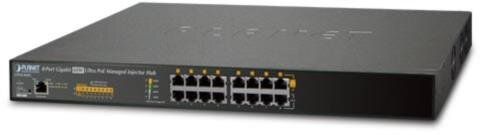 8-Port Gigabit 60W Ultra PoE Managed Injector Hub (400W)