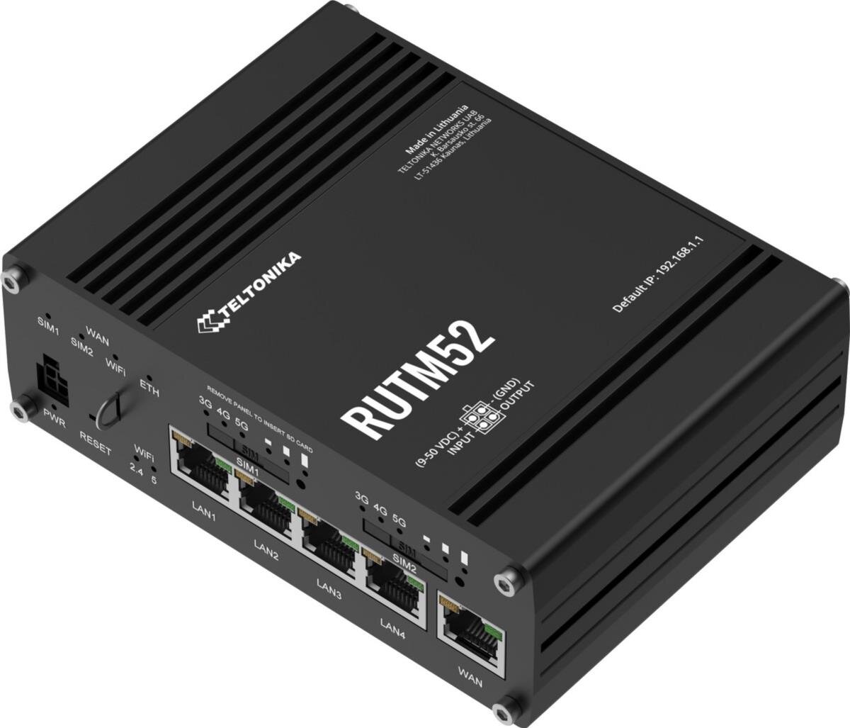 Industrie Dual 5G/LTE Router für professionelle Anwendungen, Digitale I/Os