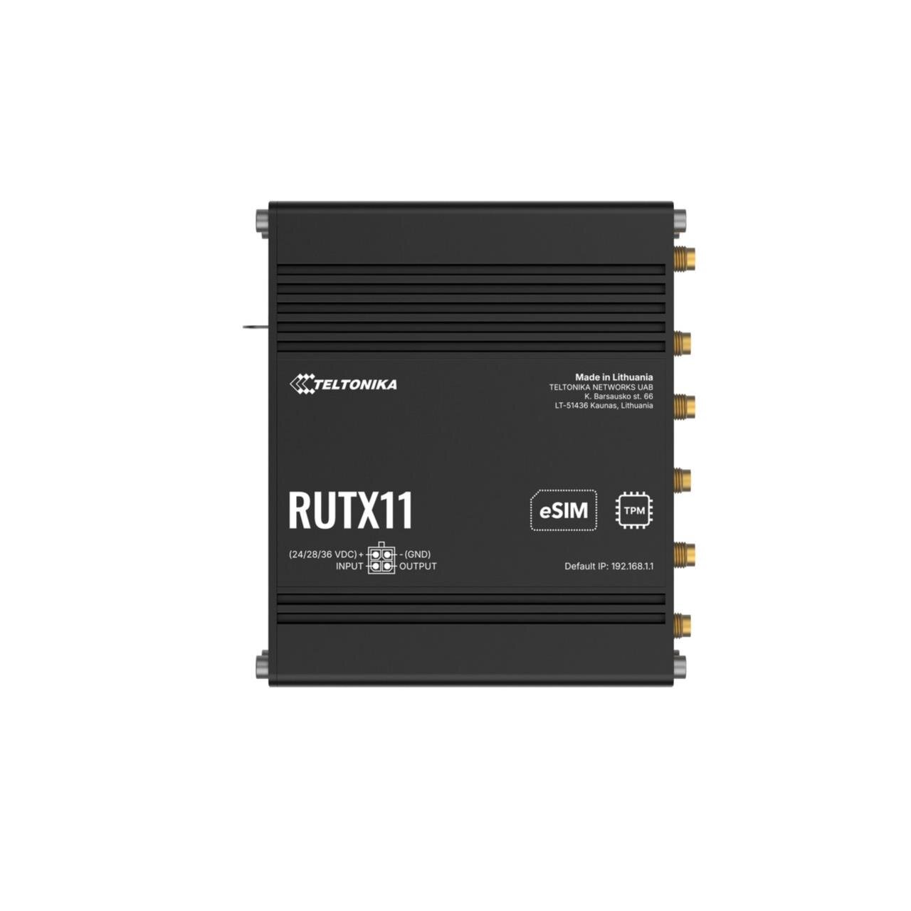 LTE Cat6 Dual SIM Router, 4x 1Gbit, Wave-2 802.11ac, GPS, Bluetooth LE, RMS
