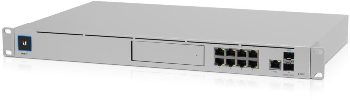 UniFi Dream Machine Pro, 2x 10 Gbit SFP+, 8x 1 Gbit, Dual WAN, 1HE