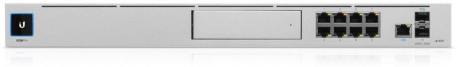 UniFi Dream Machine Pro, 2x 10 Gbit SFP+, 8x 1 Gbit, Dual WAN, 1HE