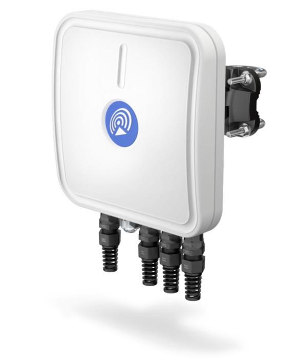 QuCam 240SM Kit für RUT240, omni LTE & Wi-Fi Antenne, integrierter PoE Switch