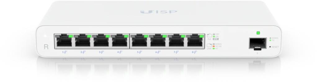 UniFi UISP Router, Gigabit PoE Router für MicroPoP Anwendungen