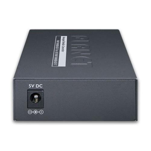 Web/SNMP Manageable 10/100/1000BASE-T to 100/1000BASE-X SFP Media Converter