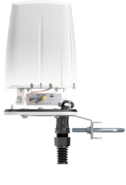 QuSpot für TRB140 mit Gehäuse, IP67 Outdoor Gehäuse mit LTE Omni-Antenne