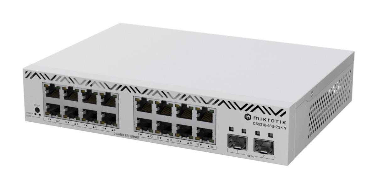 CSS318-16G-2S+IN Cloud Smart Switch, 16x Gbit, 2x SFP+, Desktop/10