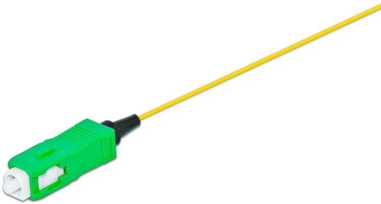 Faserpigtail, Singlemode 9/125µm, OS2, SC/APC