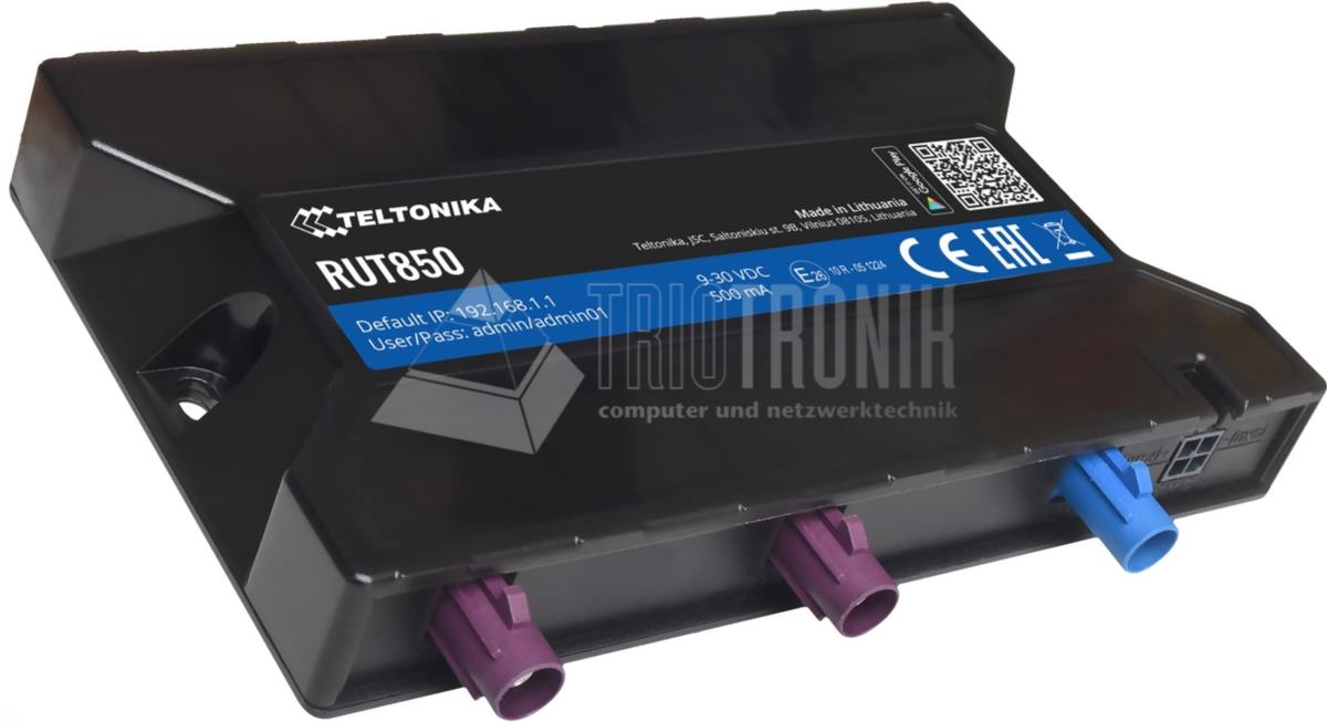 LTE WiFi Router, kompakte + schmale Bauform, inkl. GPS Antenne