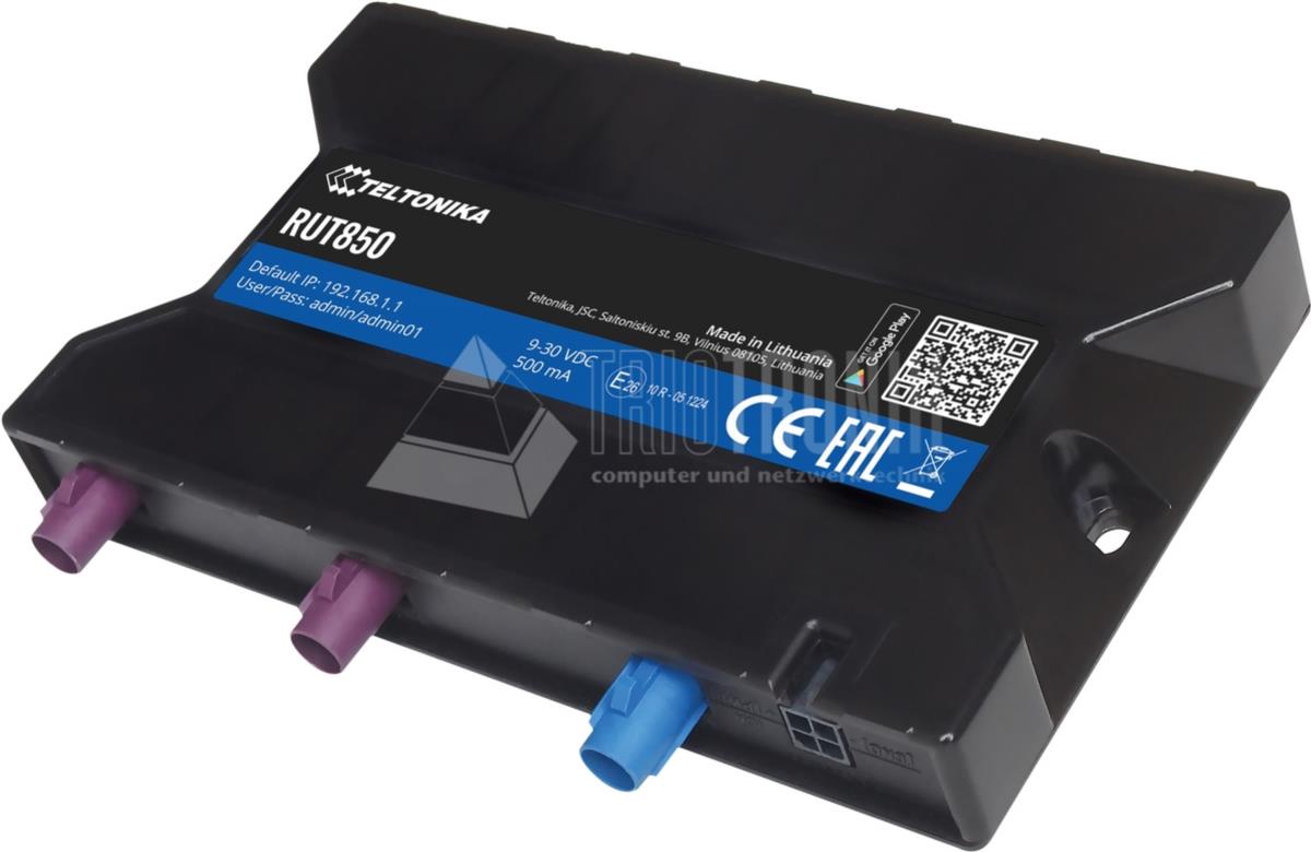 LTE WiFi Router, kompakte + schmale Bauform, inkl. GPS Antenne