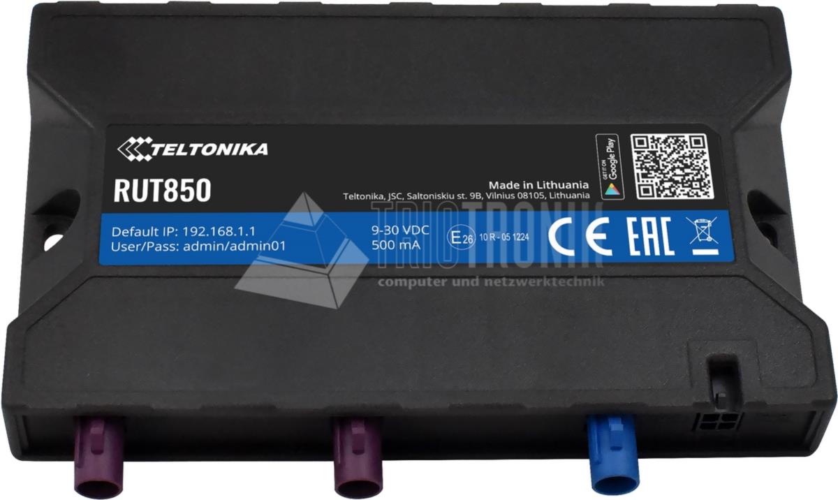 LTE WiFi Router, kompakte + schmale Bauform, inkl. GPS Antenne