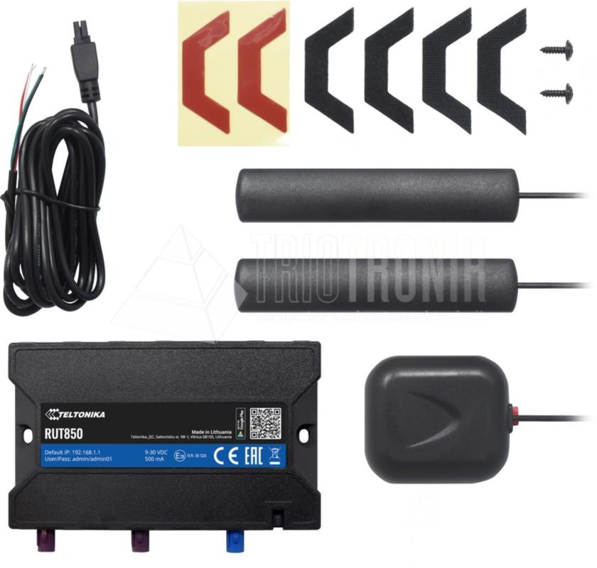 LTE WiFi Router, kompakte + schmale Bauform, inkl. GPS Antenne