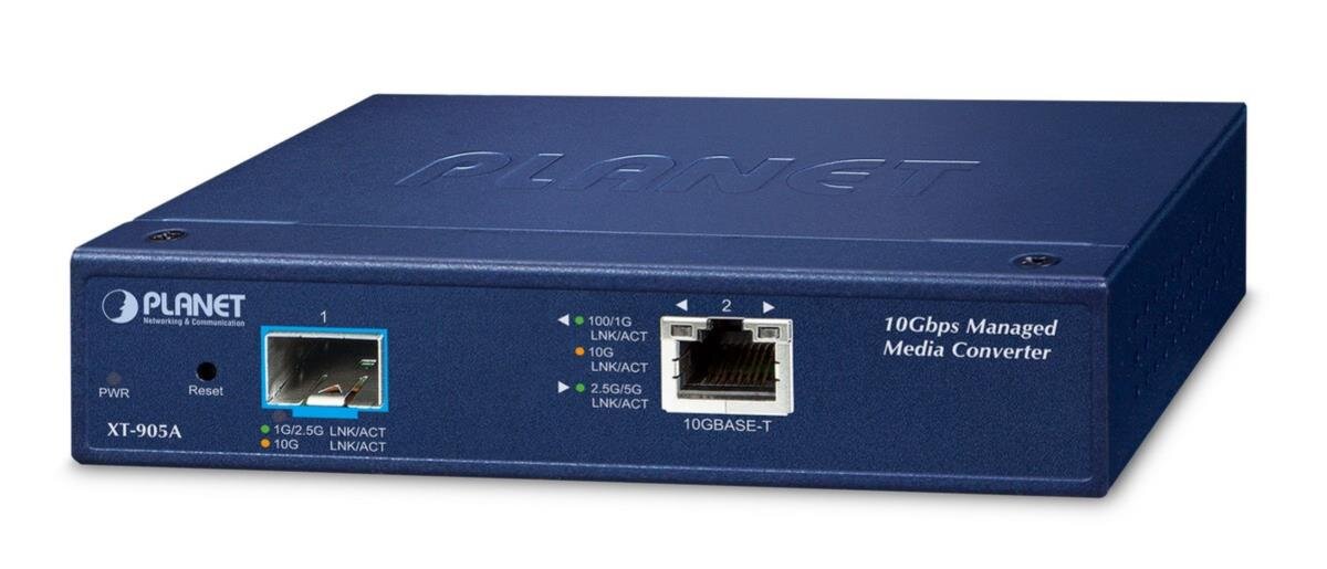 10G/5G/2.5G/1G/100M Kupfer an 10G/2.5G/1G/100BASE-X SFP+ Medien Konverter