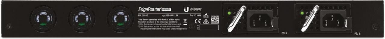 EdgeRouter Infinity, 8-Port 10G SFP+ Router