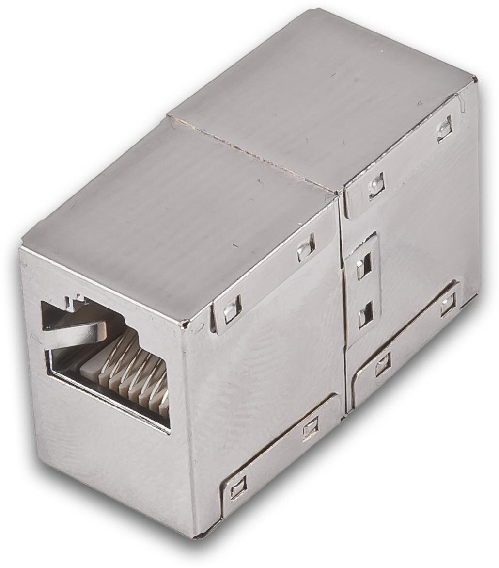 Verbinder RJ45/RJ45, KAT6, geschirmt, 1:1