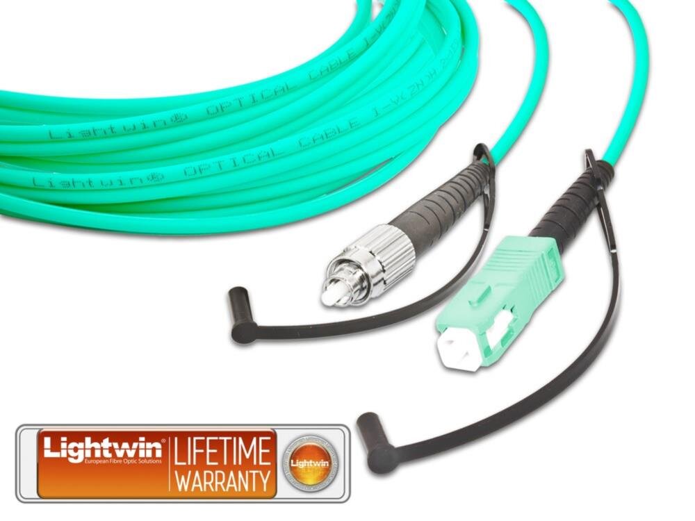 High Quality Simplex LWL Patchkabel, MM OM3, FC - SC 