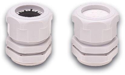 PG29 PVC Verschraubung mit Ausgang für 12/24 LWL Patchkabel