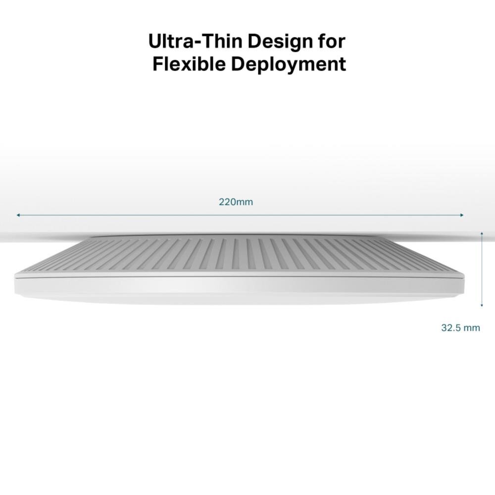 BE9300 Tri-band-Wi-Fi 7-Accesspoint zur Deckenmontage