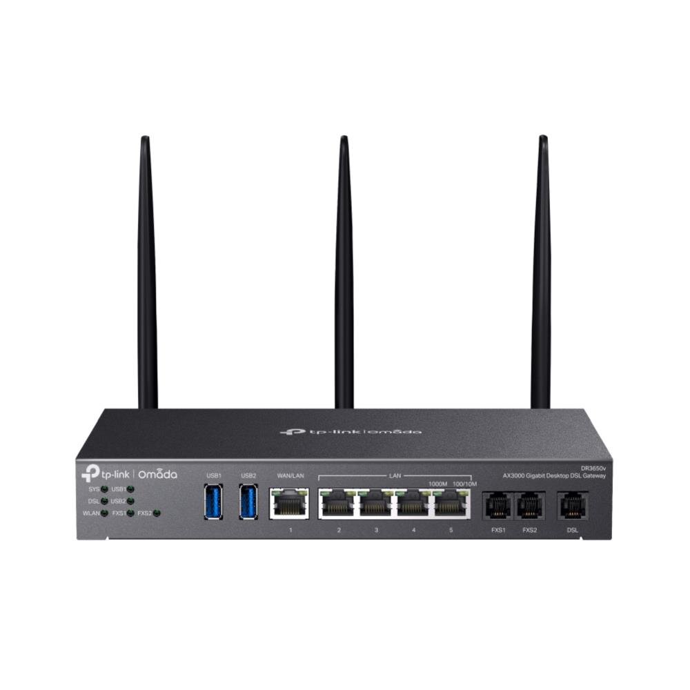 Omada AX3000 Wi-Fi 6 Gigabit Desktop DSL Gateway