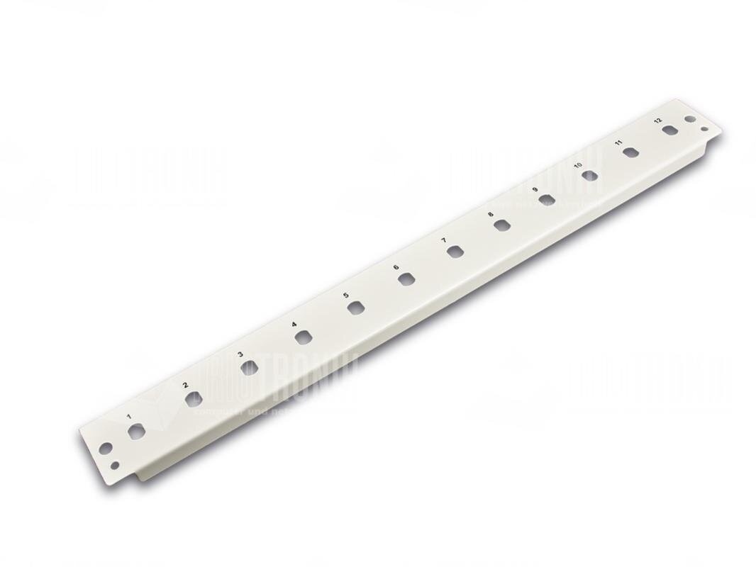 Frontplatte 12-ST, für PREMIUM/STANDARD, 1HE