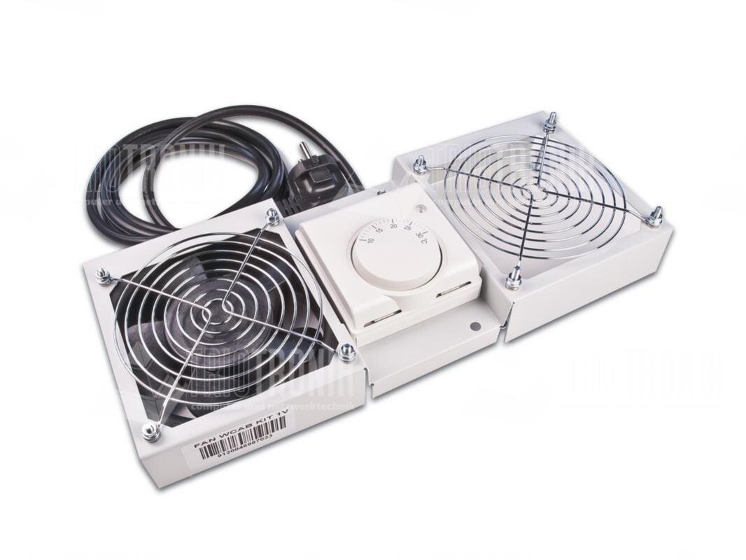 Low Noise Dachlüftereinsatz für Wandschränke, 1 Lüfter