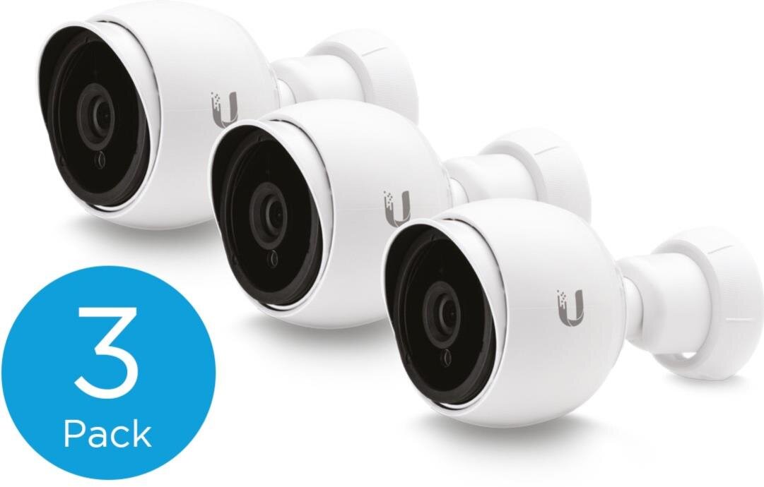 UniFi Video Camera, IR, G3-Bullet, IEEE 802.3af / Passiv PoE, 3er-Pack