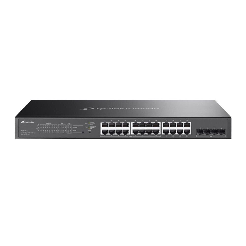 Omada 28-Port Gigabit Smart Switch mit 16-Port PoE+, lüfterloses Design