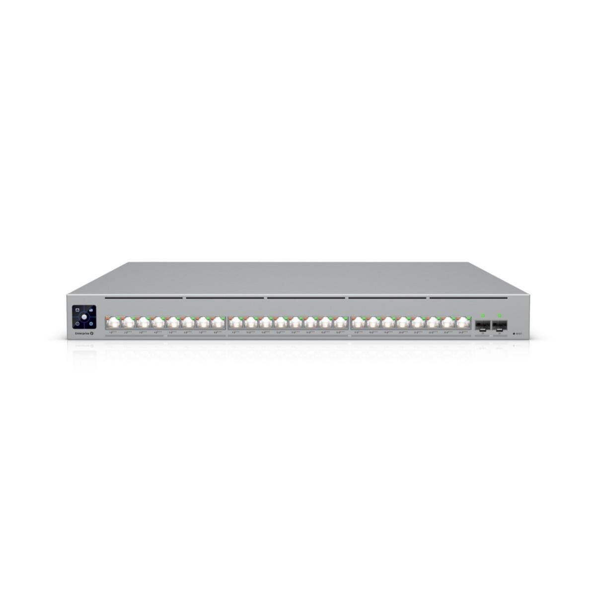 UniFi Enterprise Campus 24 Port Switch, PoE+++, Layer 3, 10 GbE, 25 Gb SFP28