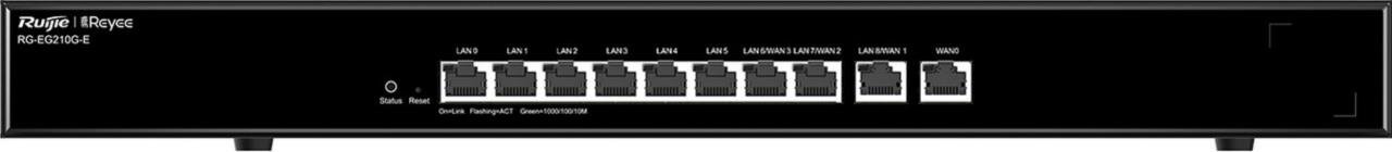 Reyee 10-Port Gigabit Cloud Managed Router, 10x Gbit
