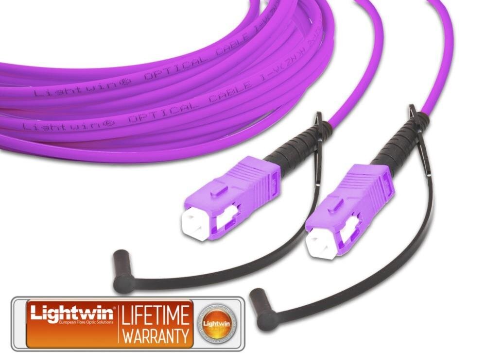 High Quality Simplex LWL Patchkabel, MM OM4, SC - SC 