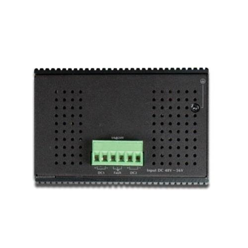 Industrial 8-Port 10/100Mb + 2-Port Gbit 802.3af/at + 2x SFP Switch, IP30
