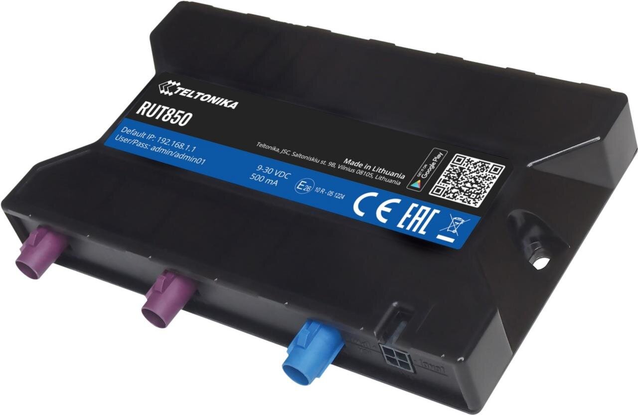 LTE WiFi Router, kompakte + schmale Bauform, inkl. GPS Antenne 