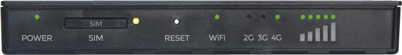 LTE WiFi Router, kompakte + schmale Bauform, inkl. GPS Antenne 