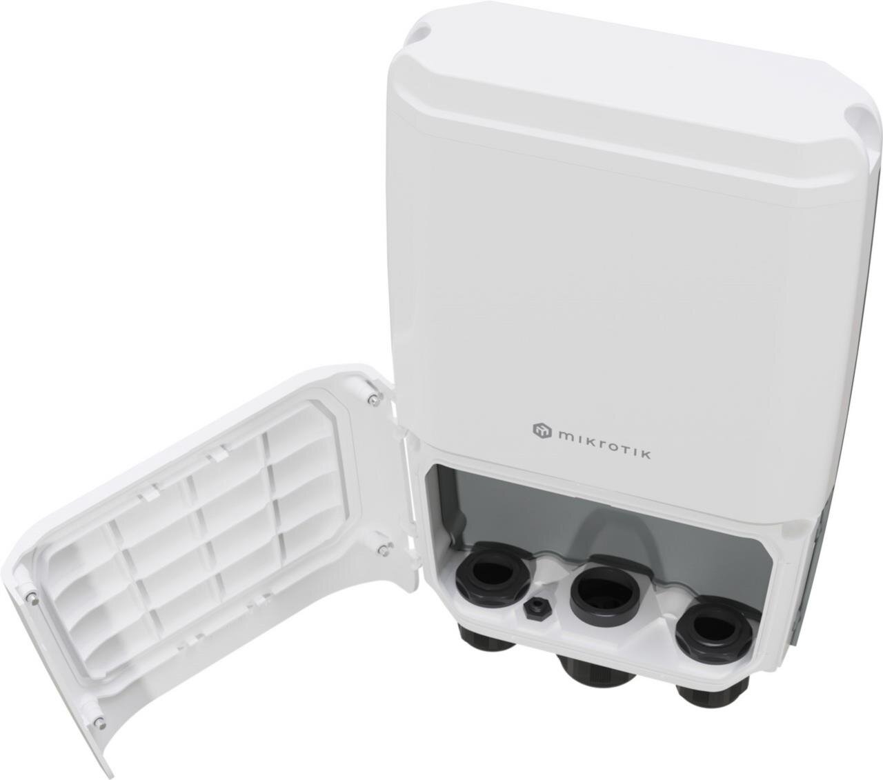 Cloud Router Switch Outdoor, 4x 100GB QSFP28, PoE in, IP66
