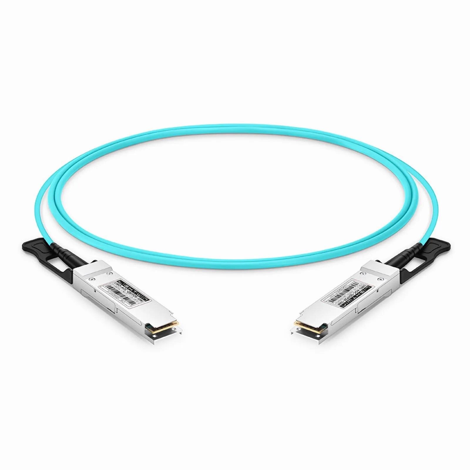 100GBit QSFP28 Long-Range  AOC-Kabel (Active Optical Cable) 