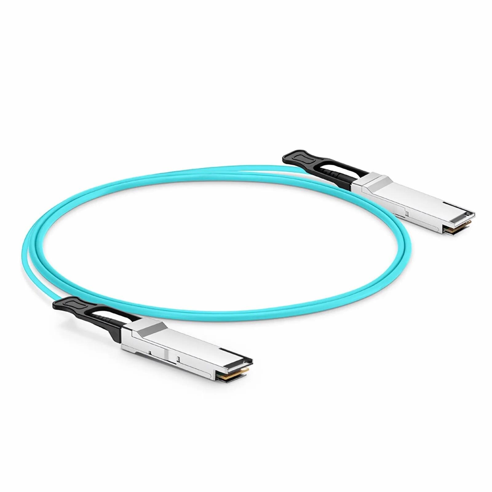 100GBit QSFP28 Long-Range  AOC-Kabel (Active Optical Cable) 
