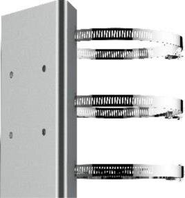 DS-1673ZJ - Horizontale Masthalterung für PanoVu & Speed Dome