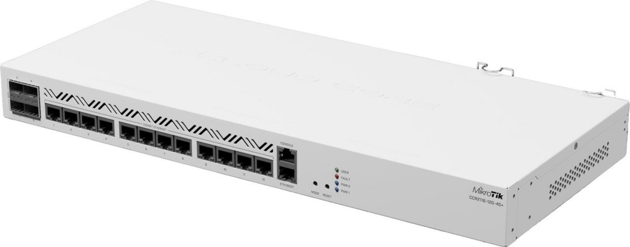 Cloud Core Router mit 16-Core CPU, 13x 1GB, 4x 10GB SFP+, M.2 Slot