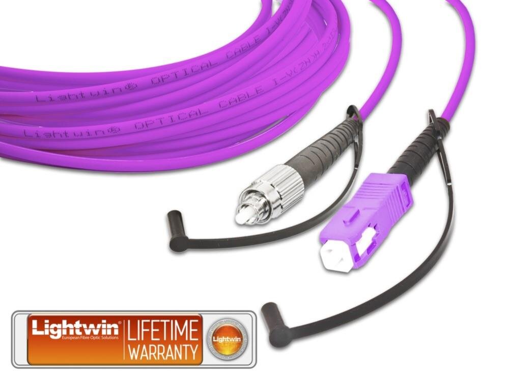 High Quality Simplex LWL Patchkabel, MM OM4, FC - SC