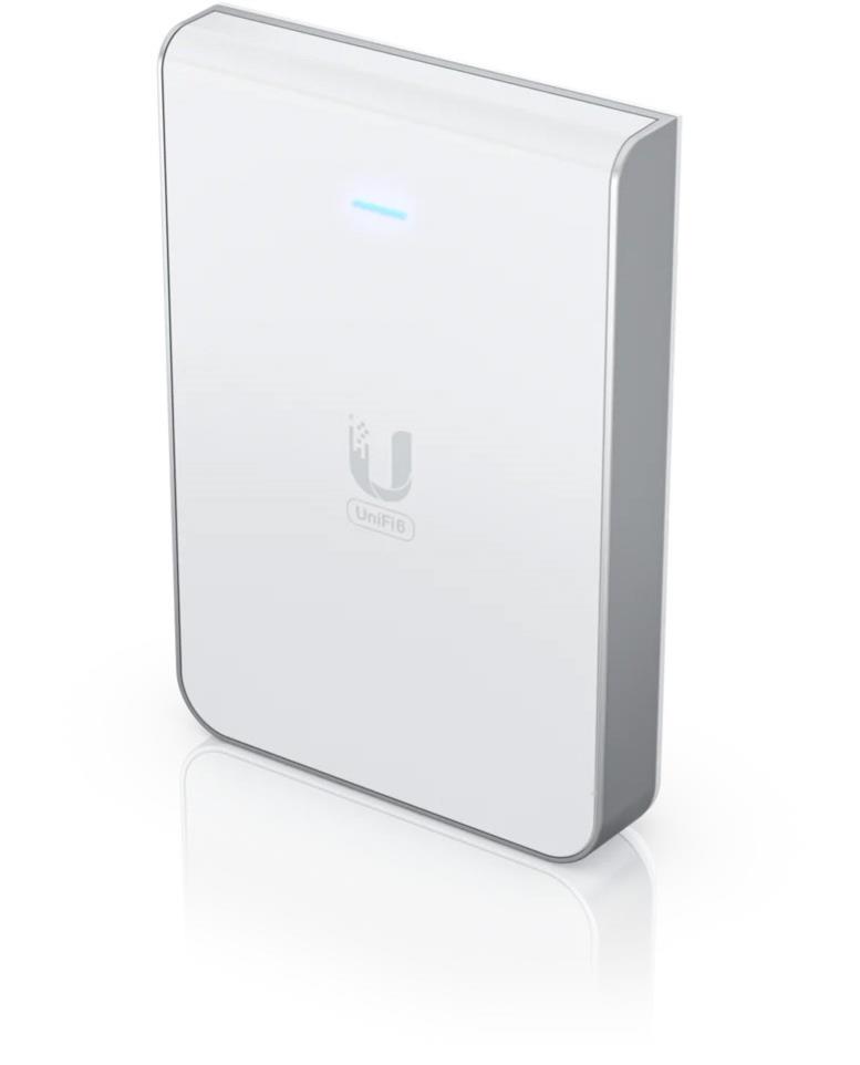UniFi 6 In-Wall Access Point, 802.11a/b/g Wi-Fi 6, 2x2/4x4 MIMO