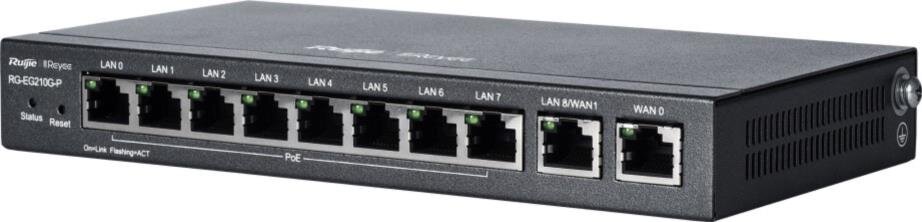Reyee 10-Port Gigabit Cloud Managed Router, 10x Gbit, 8x PoE-Out