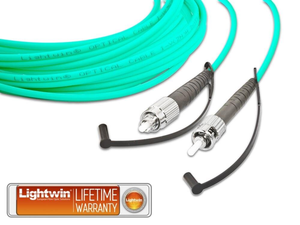 High Quality Simplex LWL Patchkabel, MM OM3, FC - ST 
