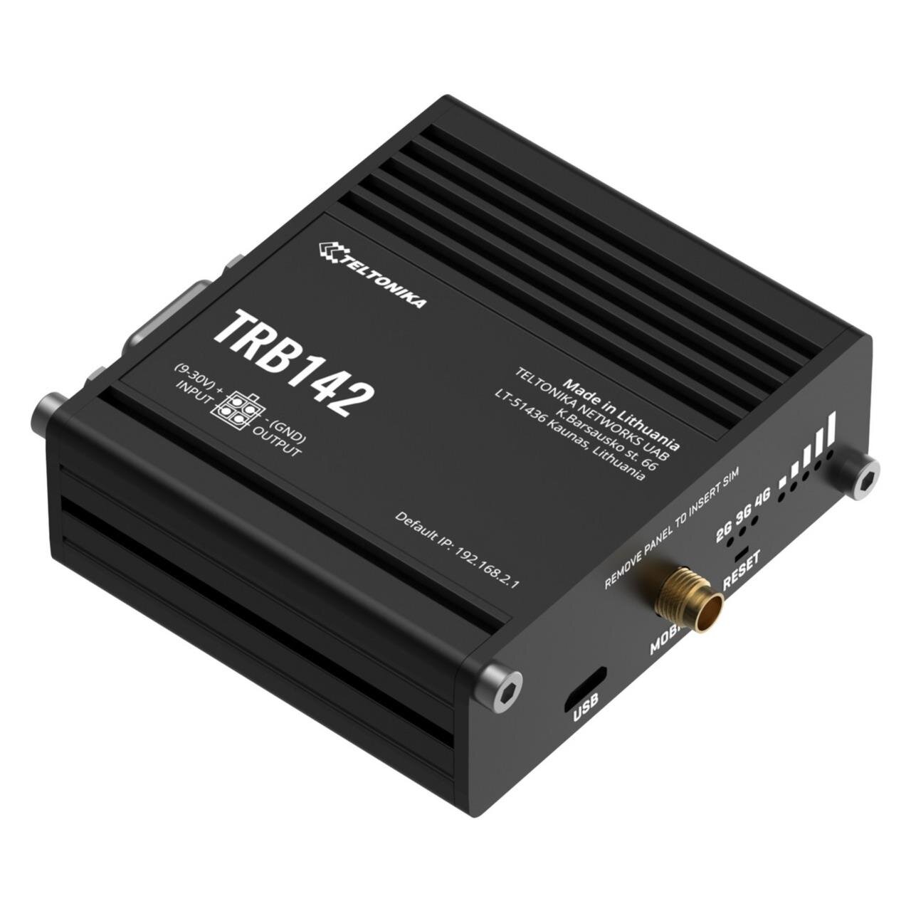 Industrie RS-232 LTE Gateway Board, Digital I/O, USB, RMS Support