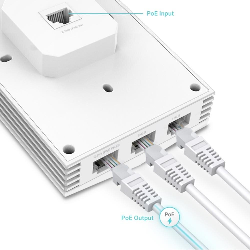 AX3000-Dualband-Wi-Fi 6-Accesspoint zur Wandmontage