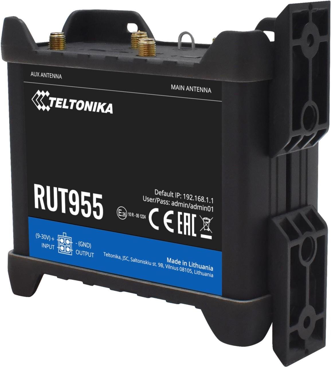 LTE NextGen Dual SIM Router mit WiFi, 4x ETH, I/O, RS232, RS485, GNSS, Global